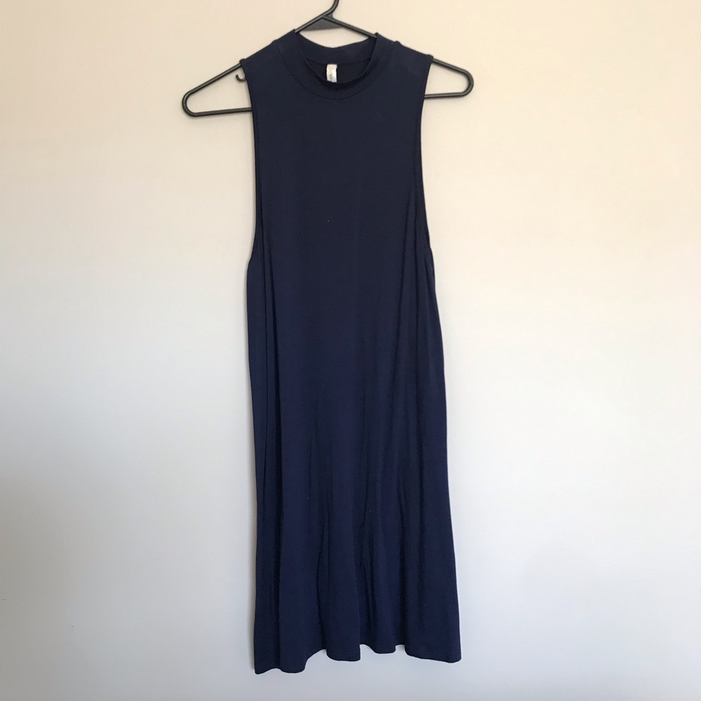 Navy Flowy Dress